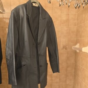 Newport News Black Leather Jacket